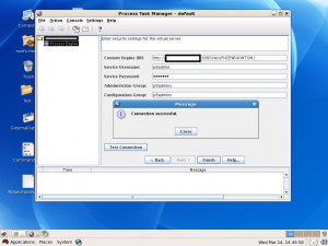 process task manager configuration