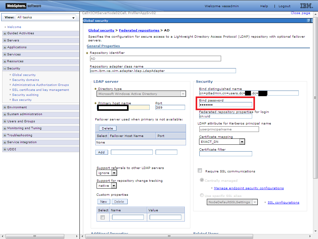 websphere_console_global_security