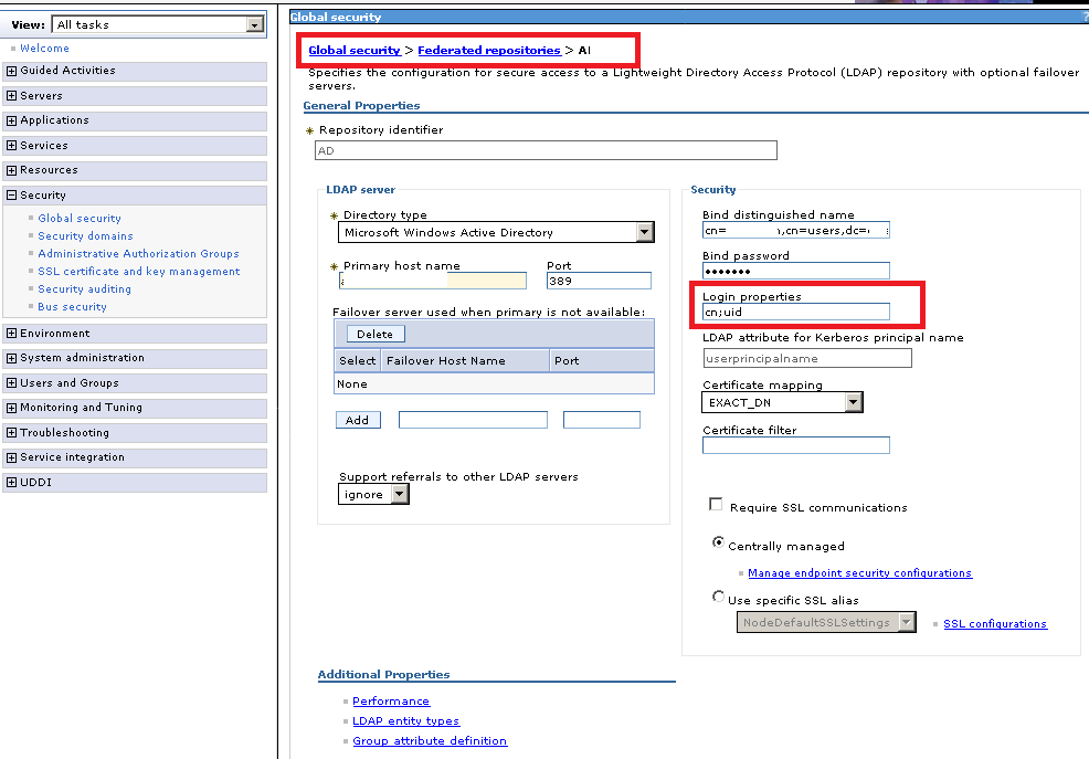 ibm content navigator desktop authentication